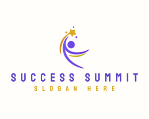 Human Star Leadership logo design