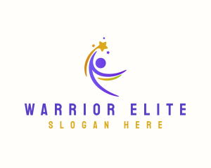 Social Welfare - Human Star Leadership logo design