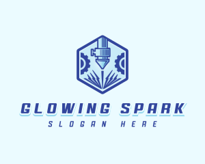 Industrial Laser Machine logo design