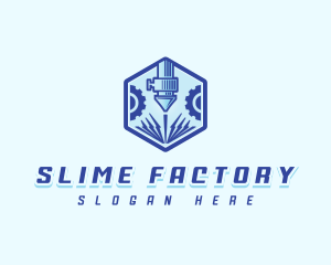 Industrial Laser Machine logo design