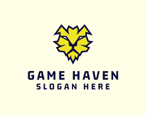 Lion Gaming Crest Logo