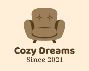 Brown Sofa Furniture logo design