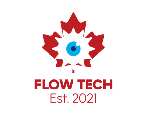 Canadian Tech Surveillance  logo design