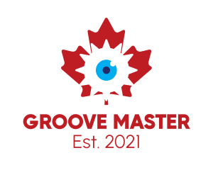 Maple Leaf - Canadian Tech Surveillance logo design