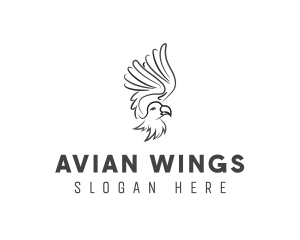 Eagle Wings Nature logo design