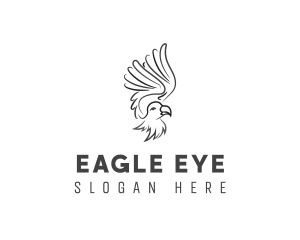 Eagle Wings Nature logo design