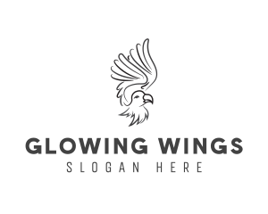 Eagle Wings Nature logo design