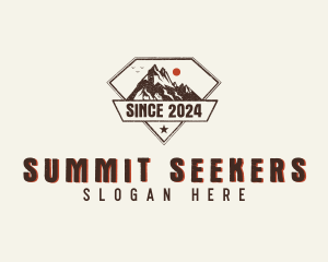 Nature Mountain Summit logo design