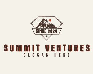 Nature Mountain Summit logo design