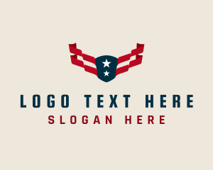 Veteran - Veteran American Ribbon logo design