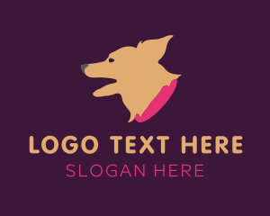 Dog Walking - Pet Dog Collar logo design