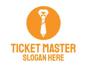 Ticket - Yellow Ticket Agent logo design