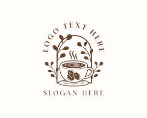 Mug - Coffee Bean Cup Cafe logo design