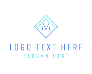 Stroke - Modern Gradient Stroke logo design