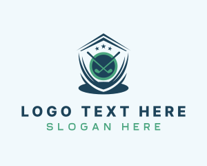 Golf Club - Golf Club Sports Shield logo design