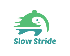 Fast Turtle Cloche  logo design