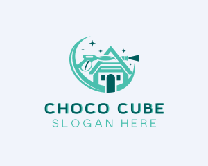 Cleaning - Home Cleaning Pressure Wash logo design