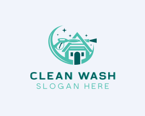 Home Cleaning Pressure Wash logo design