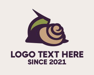 Wild - Garden Snail Pest logo design