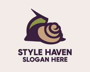 Garden Snail Pest  Logo