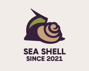 Mollusk - Garden Snail Pest logo design