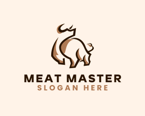 Buffalo Bison Steakhouse logo design