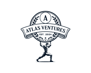 Atlas Athletic Strength logo design