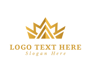 Premium Gold Crown Logo