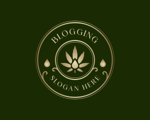 Health - Luxury Cannabis Oil logo design