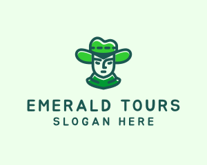 Ireland - Rural Cowboy Hat logo design