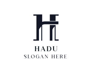 Strategist - Elegant Business Letter H logo design