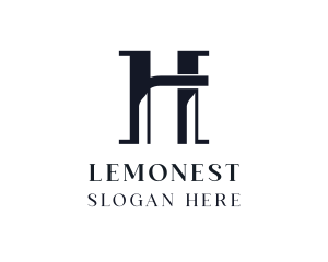 Business Ventures - Elegant Business Letter H logo design