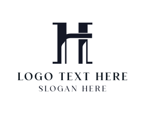 Letter H - Elegant Business Letter H logo design