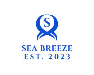 Sea Fish Aquatic logo design