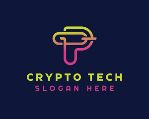 Crypto - Crypto Digital Currency logo design