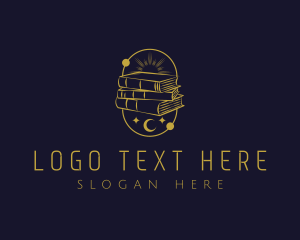 Bible - Astronomy Book Publishing logo design