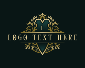 Luxurious Royalty Ornament Logo