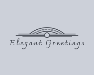 Elegant Cursive Company logo design