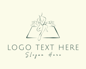 Yogi - Eco Meditation Beauty logo design