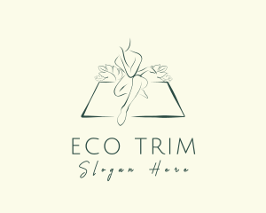 Eco Meditation Beauty  logo design