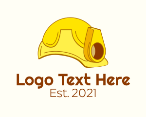 Safety Glasses - Safety Hard Hat logo design