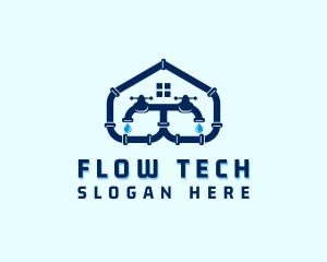 Pipe - Faucet Pipe Plumber logo design