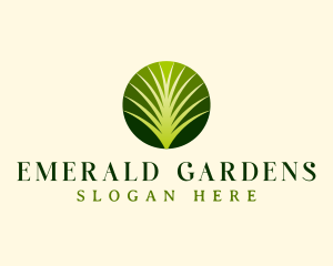 Grass Leaf Landscaping logo design