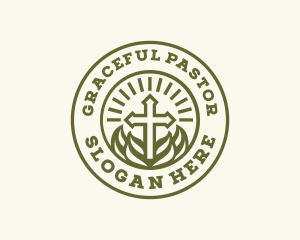 Pastor - Religious Church Parish logo design