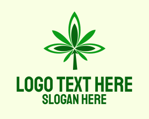 Green Organic Cannabis  Logo