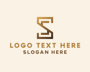Simple - Professional Geometric Letter S Business logo design