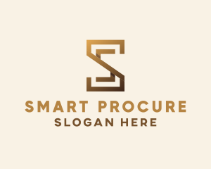 Procurement - Professional Geometric Letter S Business logo design