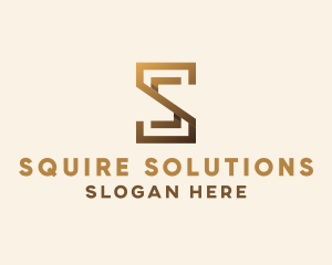 Professional Geometric Letter S Business logo design