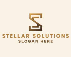 Professional Geometric Letter S Business logo design