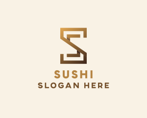 Professional Geometric Letter S Business logo design